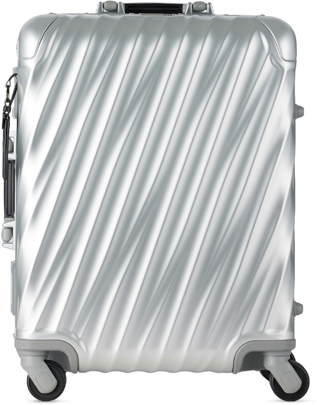 Photo: Tumi Silver 19 Degree Aluminium Continental Carry-On Suitcase