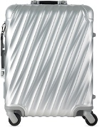 Tumi Silver 19 Degree Aluminium Continental Carry-On Suitcase