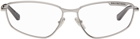 Balenciaga Silver Engraved Sunglasses