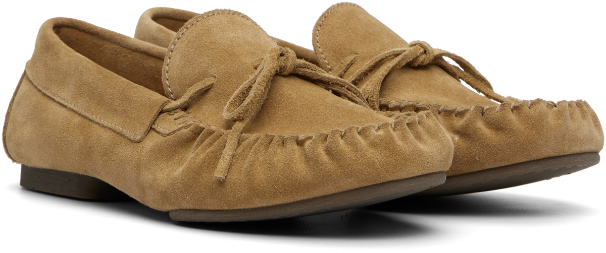A.P.C. Beige 'Les Souples' Loafers