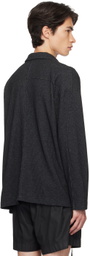 The Viridi-anne Black Notched Blazer
