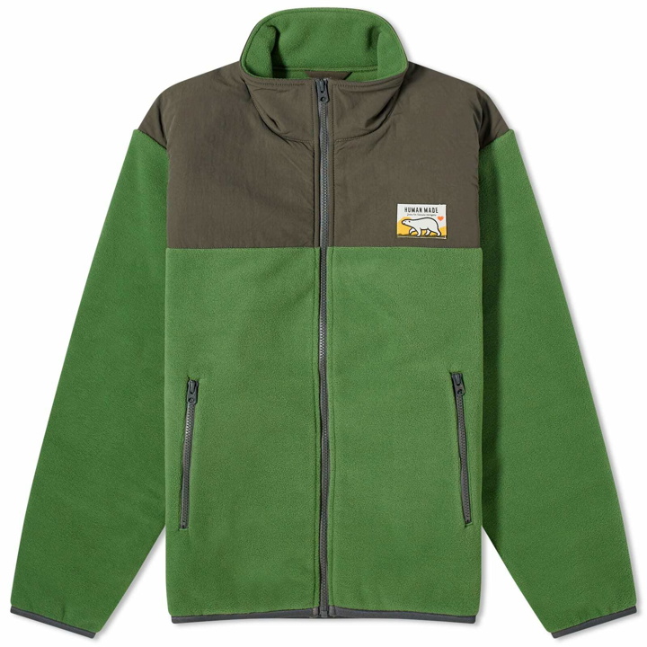 Photo: Human Made Men's Fleece Jacket in Green