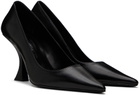BY FAR SSENSE Exclusive Black Viva Heels