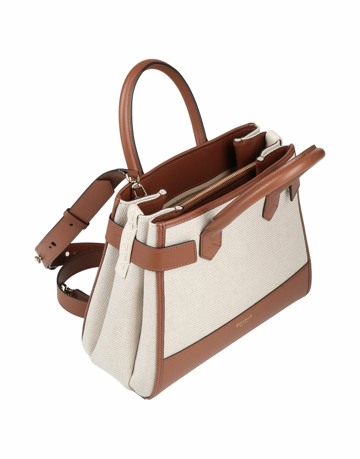 Serapian Womens Handbag Ivory