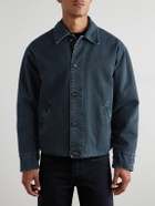 Massimo Alba - Cadillac Padded Cotton-Canvas Jacket - Blue