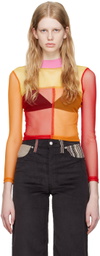 Eckhaus Latta SSENSE Exclusive Multicolor Turtleneck