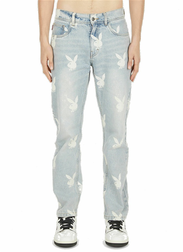 Photo: x Playboy Scatter Jeans in Light Blue