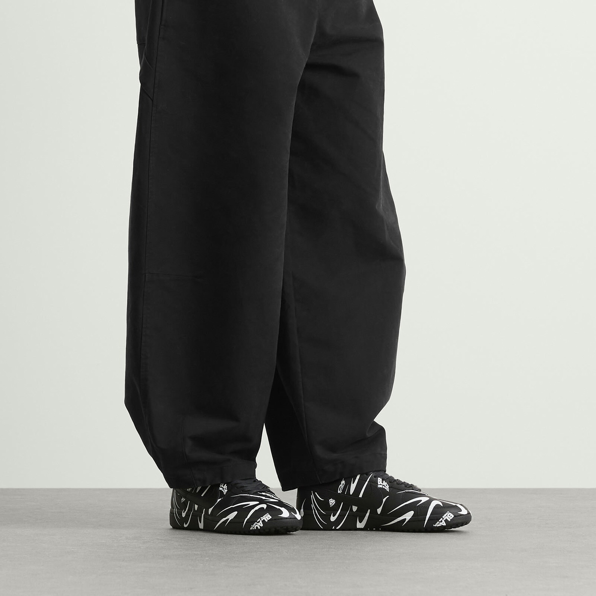 Comme des Garçons x Nike Field General 82 in Black