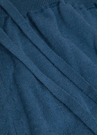 John Smedley Henning Merino Wool Sweatpants Blue