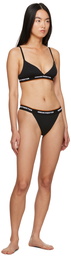 Heron Preston Black Low-Rise Thong