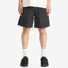 Cole Buxton Men's Cotton Cargo Shorts in Black