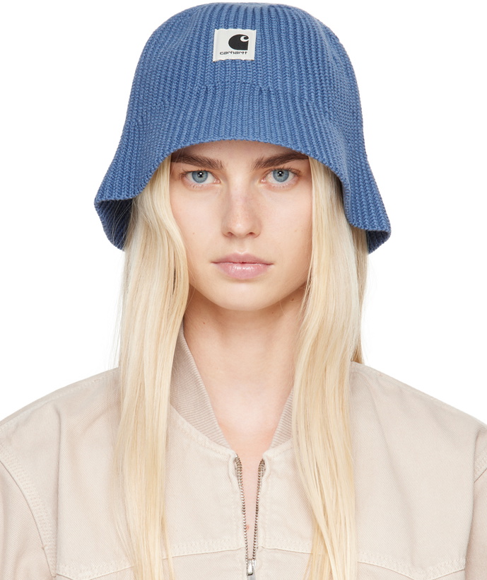 Photo: Carhartt Work In Progress Blue Paloma Bucket Hat