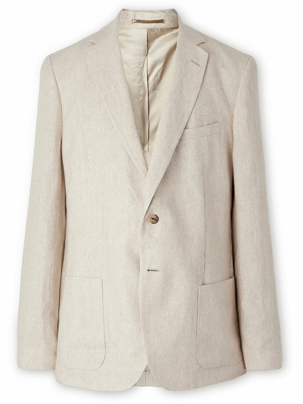 Photo: Mr P. - Linen Suit Jacket - Neutrals