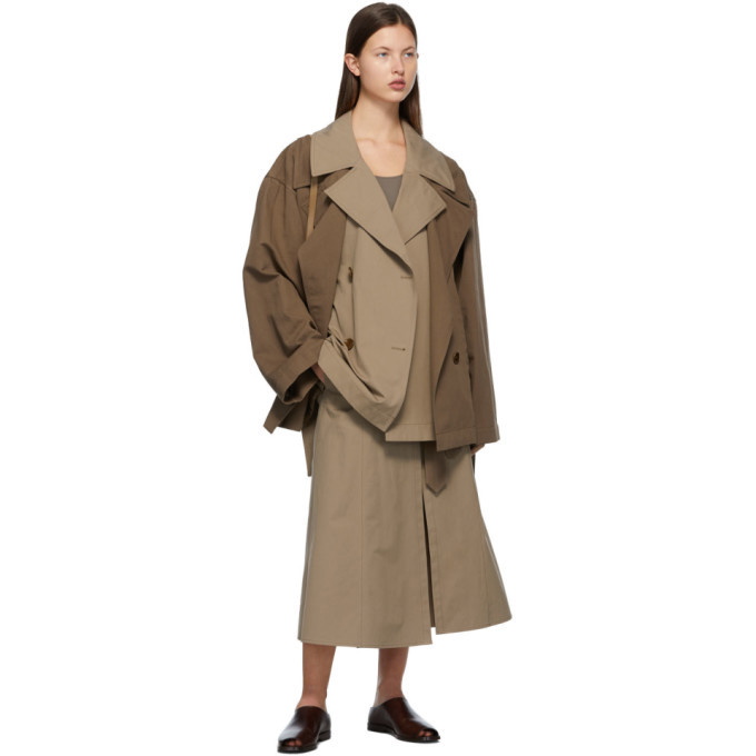 Lemaire Brown Trench Blouson Jacket Lemaire