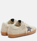 Golden Goose Super-Star glitter suede sneakers
