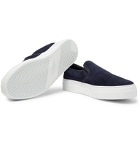 Diemme - Garda Suede Slip-On Sneakers - Blue