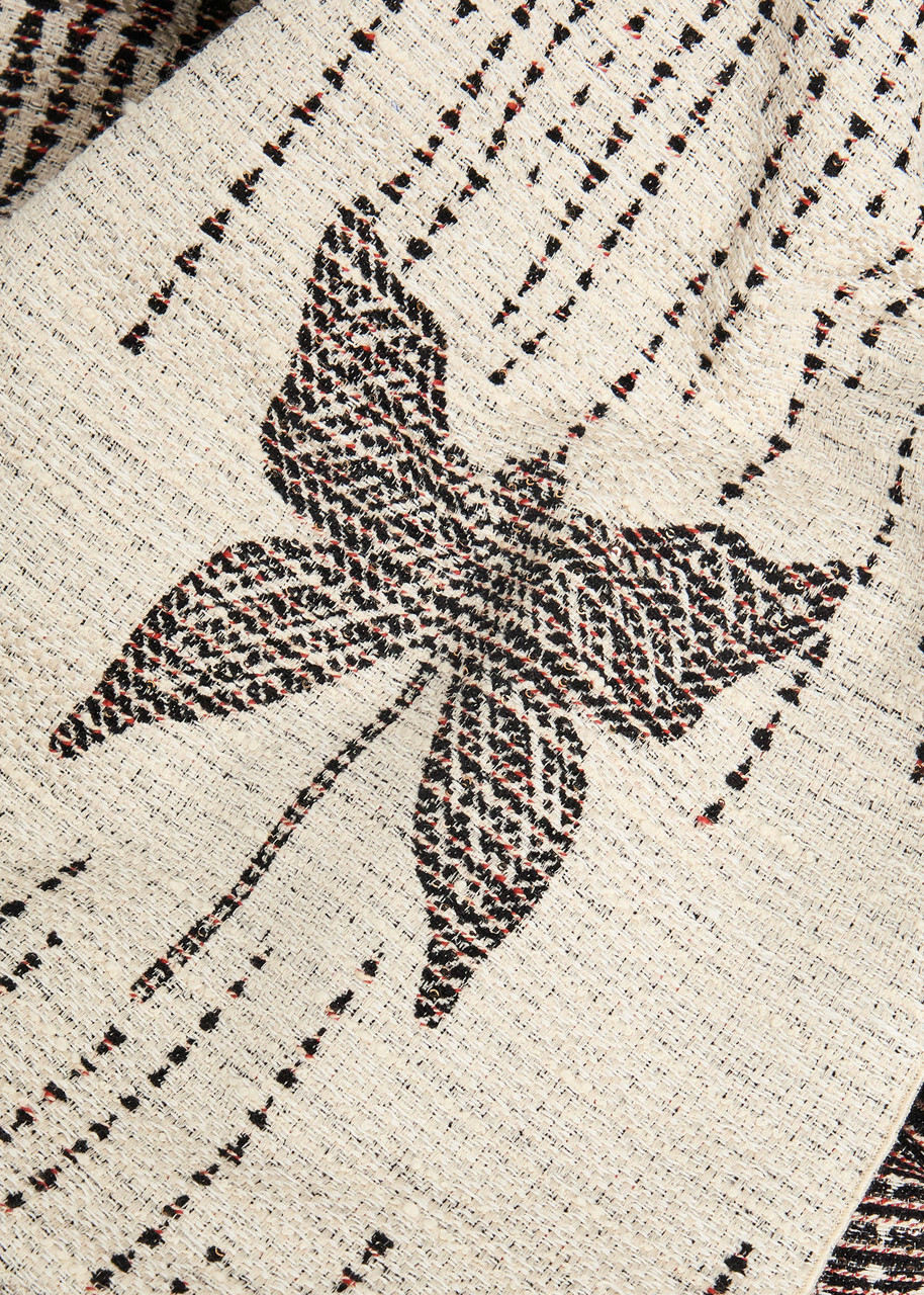 Forte_forte Libelle Jacquard Bouclé Coat Grey