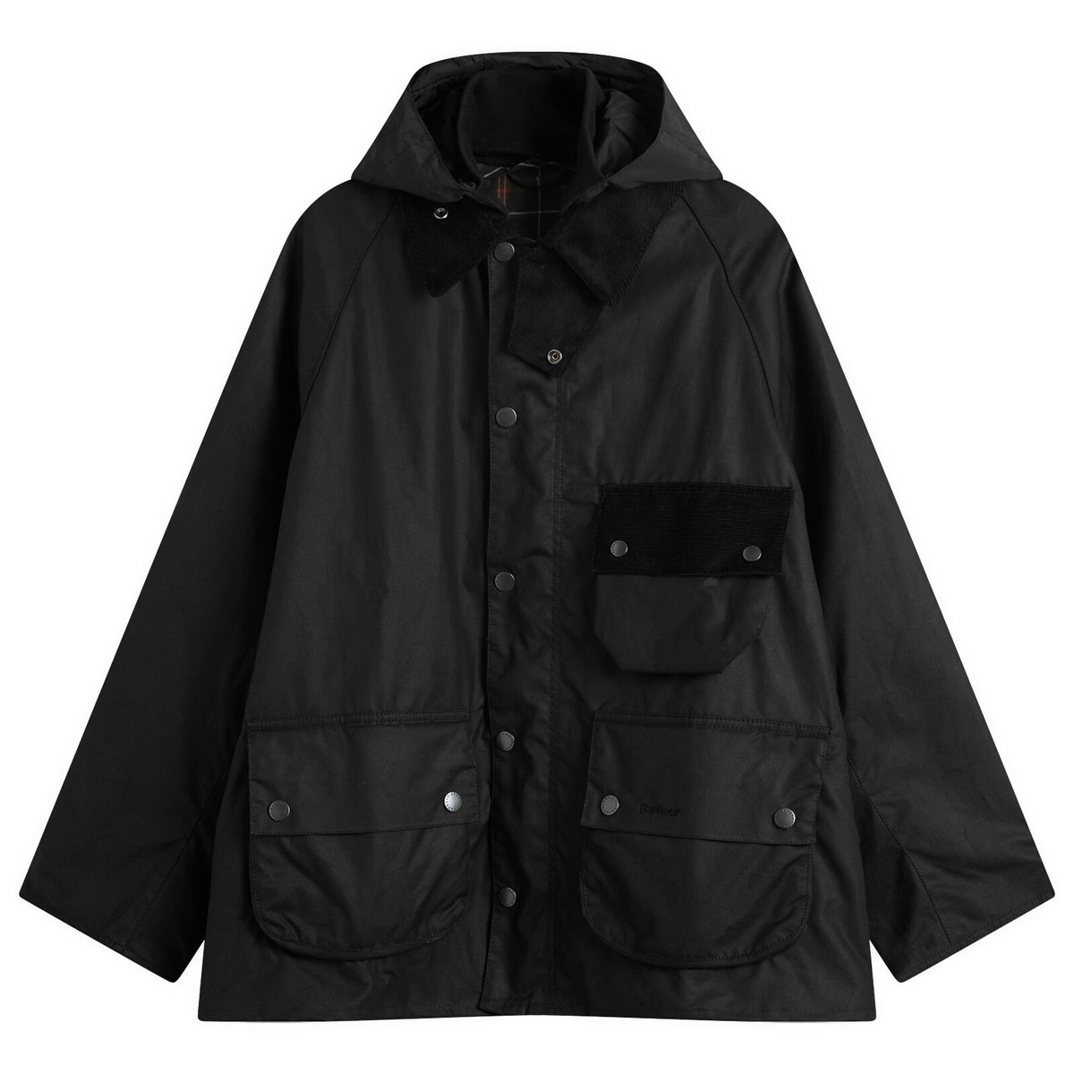 Barbour x and wander 3L Jacket in Black Barbour