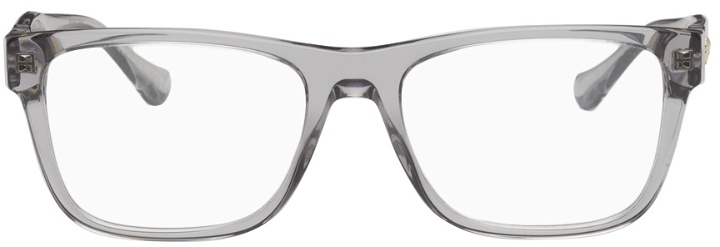 Photo: Versace Grey Transparent Glasses