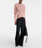 Jil Sander Striped cotton T-shirt