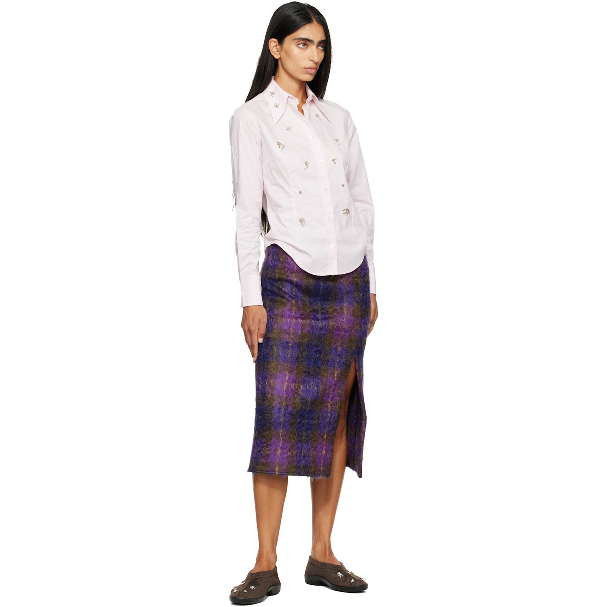 RESCHA SSENSE Exclusive Pink Sharoukan Shirt