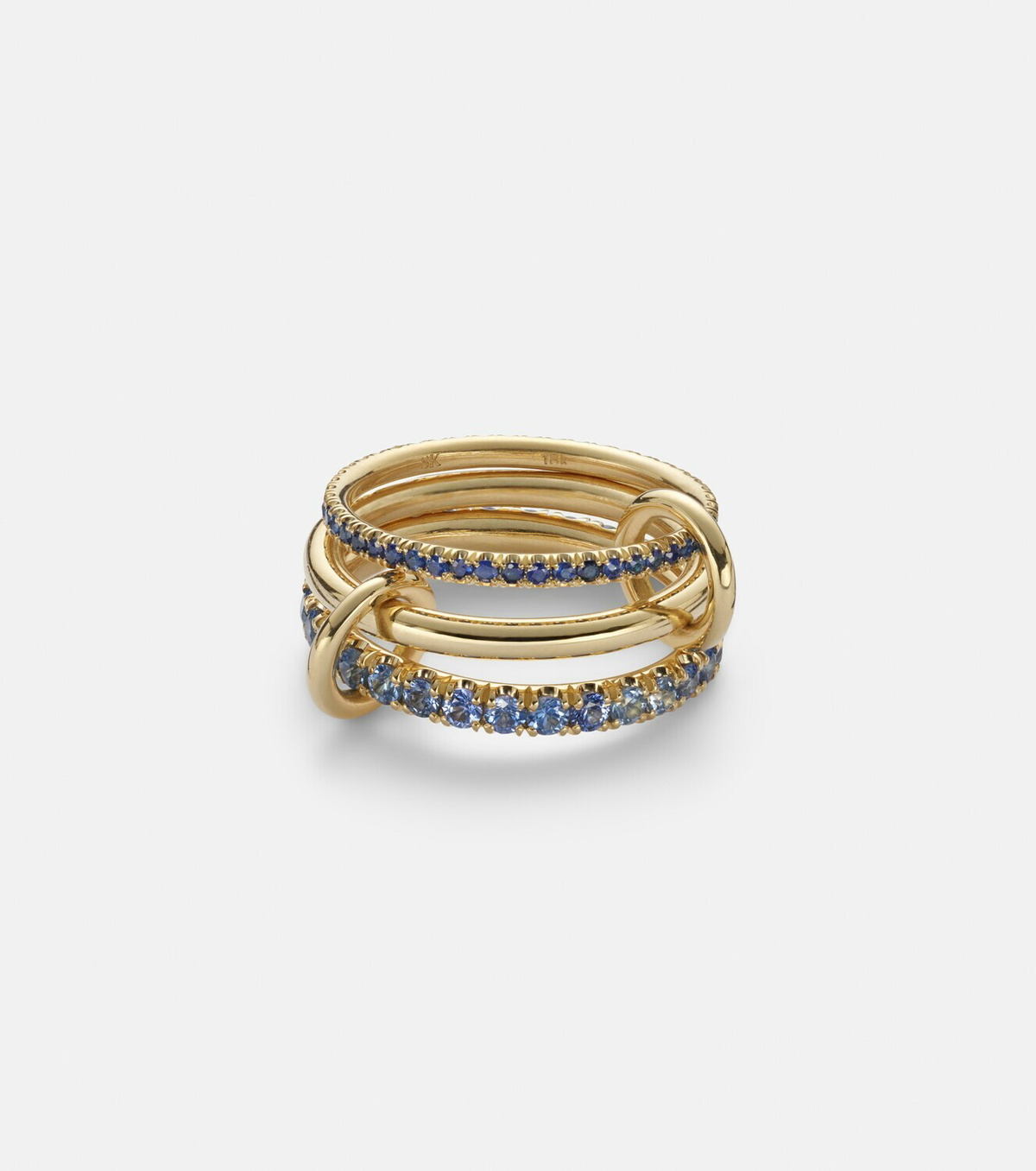 Spinelli Kilcollin Norah 18kt gold ring with sapphires