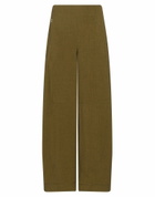 Jijil Womens Pants Military in Green