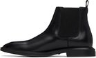 Hugo Black Leather Chelsea Boots