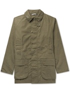 BARBOUR WHITE LABEL - Beaufort Slim-Fit Waxed-Cotton Jacket - Green - UK/US 36