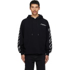 Off-White Black Type Machine Arrow Hoodie