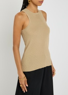 Day Birger ET Mikkelsen Arana Ribbed Cotton-blend Tank Beige