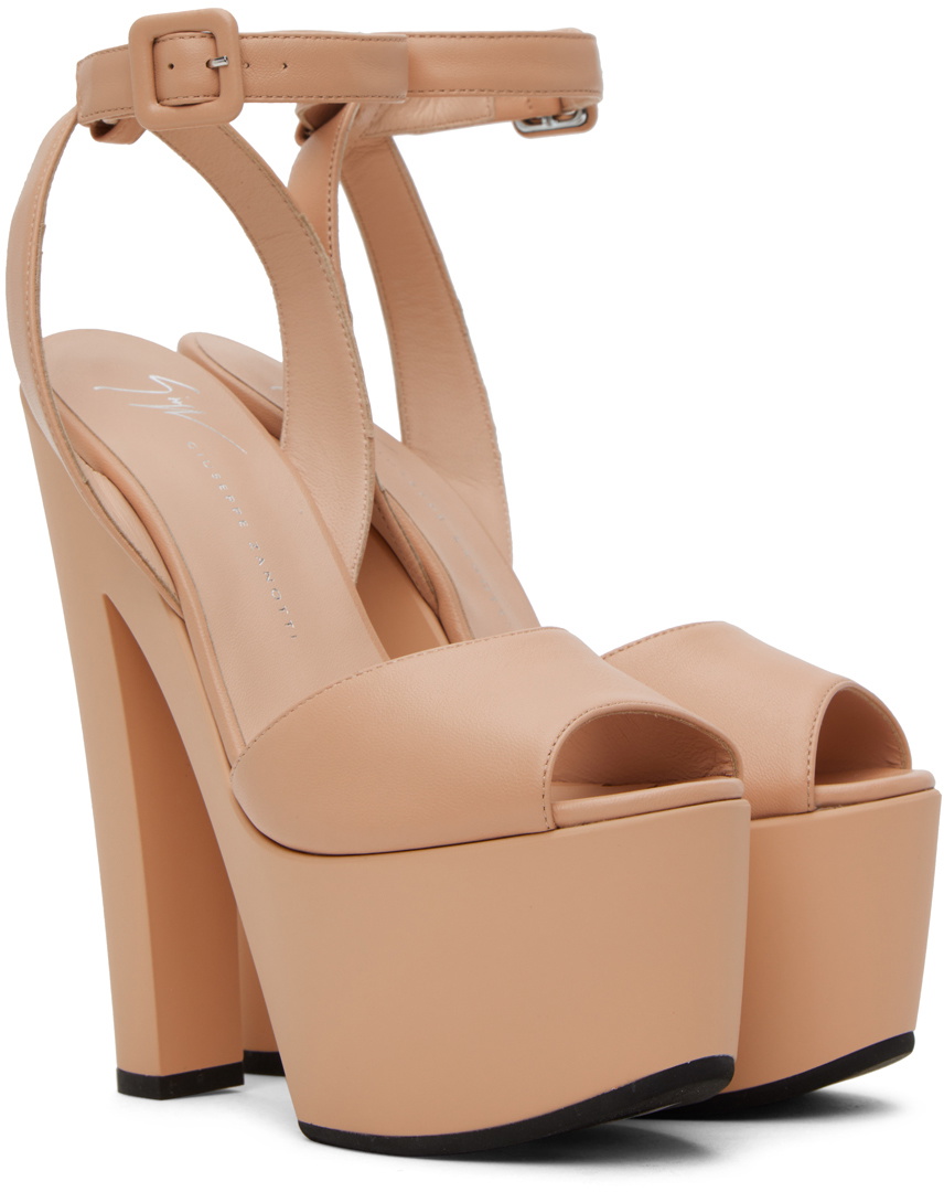 サンダル・ミュール GIUSEPPE ZANOTTI Women Sandals E300058 Beige HARMONY - Sandals - Beige | Giuseppe Zanotti ® Outlet US
