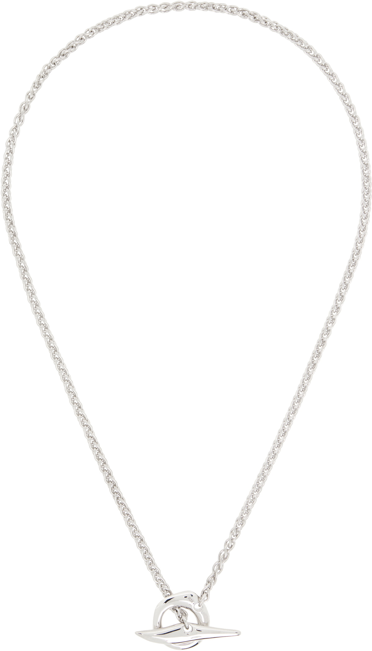 Tom Wood Gold Venetian Single S Necklace Tom Wood