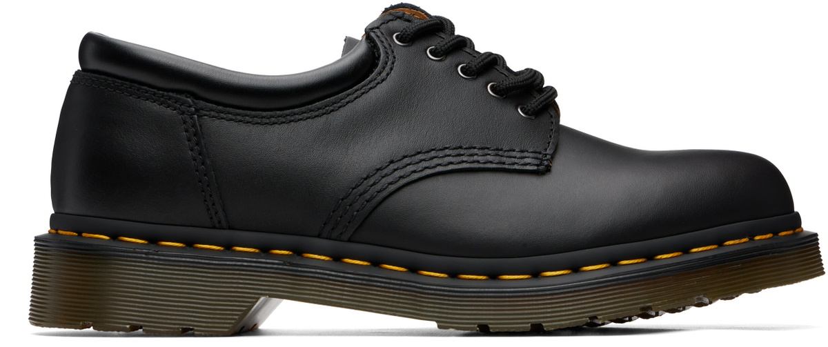 Dr. Martens Black 8053 Nappa Leather Casual Derbys