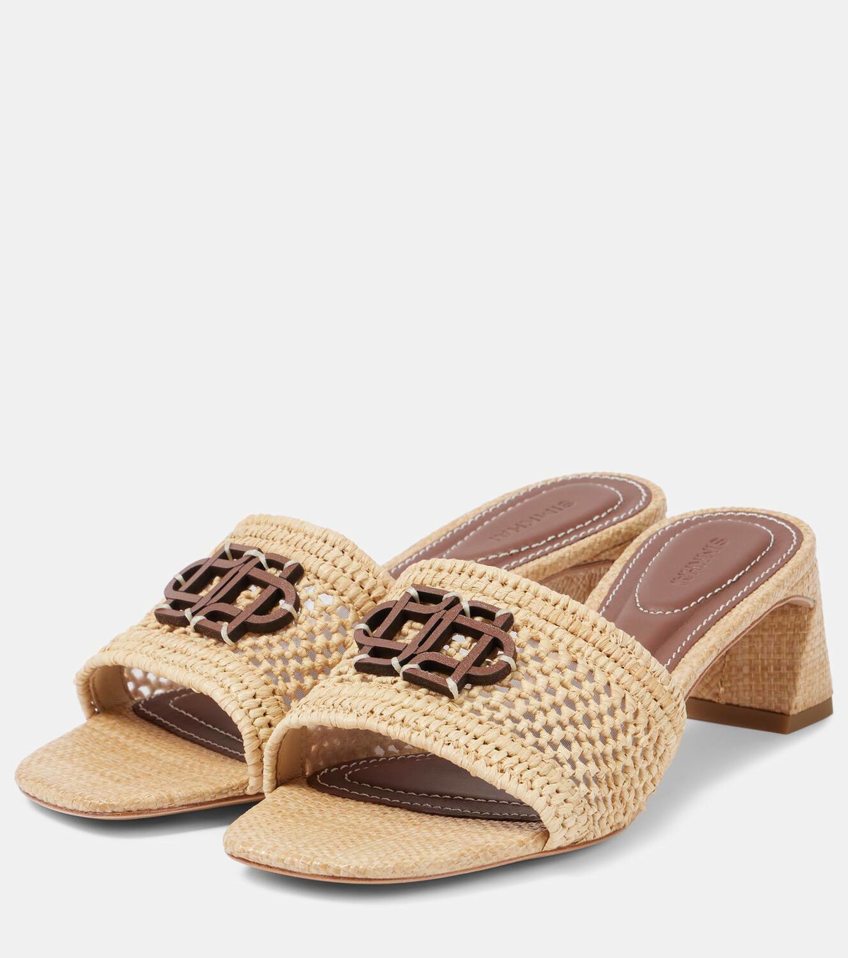Simkhai Sydney raffia mules