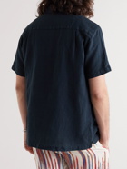 Jungmaven - The Ridge Garment-Dyed Hemp and Organic Cotton-Blend Shirt - Blue