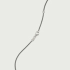 Serge DeNimes Men's Onyx Serpent Necklace in Silver