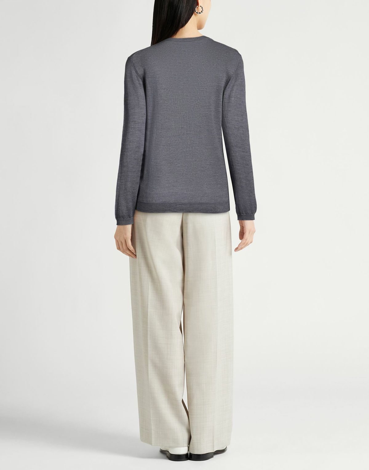 Crossley Womens Sweater in Grey