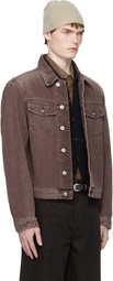 OUR LEGACY Brown Origin Denim Jacket