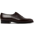 J.M. Weston - Rémi Whole-Cut Leather Oxford Shoes - Dark brown