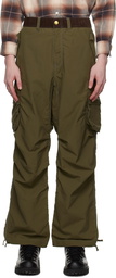 Barbour Khaki and wander Edition Splits Cargo Pants