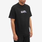 Lo-Fi Men's Wizard Logo T-Shirt in Black