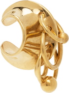 Jean Paul Gaultier Gold 'The Multi-Piercing' Ear Cuff