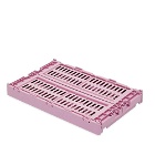 HAY Small Recycled Colour Crate in Dusty Rose