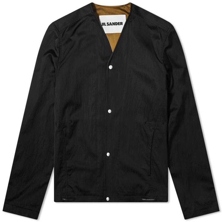 Photo: Jil Sander Nylon Satin Kimono Coach Jacket