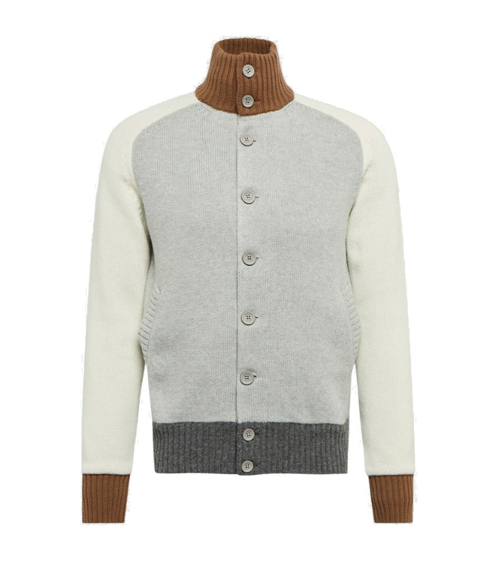 Photo: Herno - Wool and cashmere cardigan