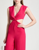 Semicouture Womens Jumpsuit in Magenta