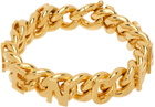 Balenciaga Gold Chain Logo Bracelet