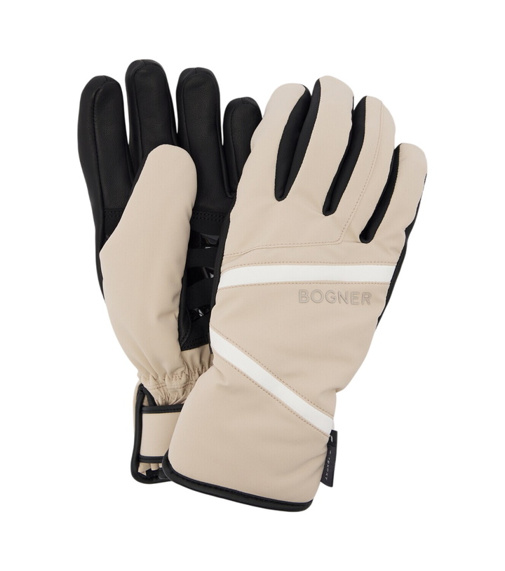 Photo: Bogner Hilla leather-trimmed ski gloves