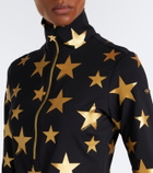 Goldbergh Hikari printed half-zip ski top